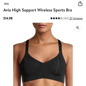 High Support Wireless Sports Bra